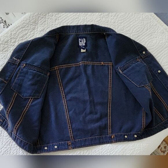 GAP Denim Vintage Vest - Picture 8 of 8